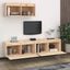 Tv Cabinets 3 Pcs Solid Wood Pine Tobbota Carousel 3