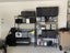 Epoxy 5 Tier Chrome Wire Shelving 1500x450xH1800 Black Refrigerate Carousel 3