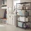 Epoxy 5 Tier Chrome Wire Shelving 1500x450xH1800 Black Refrigerate Carousel 4