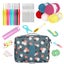 58Pcs Crochet Kit with Storage Yarn Knitting Accessories - Flower Carousel 2