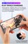 USLION 540 Rotating Magnetic USB / Type C Top Quality Cable 1M BLACK Carousel 7