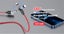 USLION 540 Rotating Magnetic USB / Type C Top Quality Cable 1M BLACK Carousel 13