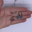 18K White Gold Crystal Jewellery Set "Valentina" (Amethyst) Carousel 3