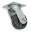 GRAINGER APPROVED Plate Caster, Swivel, Rubber, 9 1/2"H 1NWJ8 Carousel 1