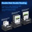 To SATA Dual Bay RGB Lamp Effect Hard Disk 2.5/3.5 Inch Hard Drive Carousel 4