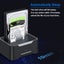 To SATA Dual Bay RGB Lamp Effect Hard Disk 2.5/3.5 Inch Hard Drive Carousel 6