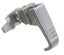 GRAINGER APPROVED Compression Latch, Nonlock, Polishd Chrome 4RPZ2 Carousel 1