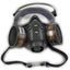 Full Face Safety Respirator Gas Mask Goggles Spray Paint Dust Chemical Shield Carousel 6