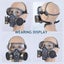 Full Face Safety Respirator Gas Mask Goggles Spray Paint Dust Chemical Shield Carousel 9