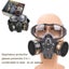 Full Face Safety Respirator Gas Mask Goggles Spray Paint Dust Chemical Shield Carousel 11