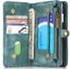 OnePlus 6 case Retro leather multi cards cash pocket & zip Carousel 4