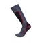 Point6 Merino Pro Light OTC Socks Grey/Red Medium Carousel 1
