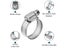Stainless Steel Hose Clamps 10.5M Adjustable Pipe Clamps NZ Clearance Carousel 5