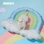 Rainbow Cute Cooling Dog Pad Summer Pet Bed Carousel 3