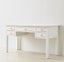 Bone Inlay Desk in White Carousel 1