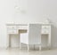 Bone Inlay Desk in White Carousel 4