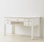 Bone Inlay Desk in White Carousel 5