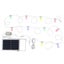 Outdoor Solar Festoon 10LT LED String Light Kit with Multi-Colour Carousel 2