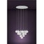 Eglo Mioglia 18LT 3000K Chrome LED Modern Pendant Light Carousel 3