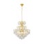 Eglo Fenoullet-1 Brass 5 Light Crystal Pendant Light Carousel 2