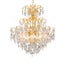 Eglo Fenoullet-1 Brass 5 Light Crystal Pendant Light Carousel 1