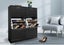 Wooden Shoe Cabinet Shoes Storage Rack Organiser Wooden Shelf Drawer 54 Pairs Carousel 2