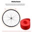 Bike Bicycle Tire Liner Fold Road Bike Tyre Pad - 20" (406mm) x 18mm, 2 pcs Carousel 3