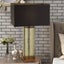 Telbix Lighting Wilson Table Lamp - Antique Brass / Amber Carousel 2