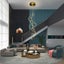 Delessi Bolla 10LT Ring Pendant Light - Tri-Colour Carousel 9