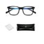 Blue Light Blocking Glasses Women/Men Retro Anti Computer Game Eyewear-Black Carousel 1