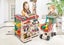 Kids Pretend Play Shop Grocery Toy Carousel 2