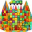 100PCS Mangetic Tiles, Magnet Building Toys Carousel 3