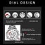Fashion Mens Watches for Men Sport Waterproof Stainless Steel Quartz Carousel 3