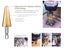 PTN New 12Pcs Step Drill Bits Countersink Bits Set Sale Sale Carousel 2
