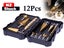 PTN New 12Pcs Step Drill Bits Countersink Bits Set Sale Sale Carousel 1