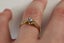 Natural 0.35CT 18ct Solitaire Diamond ring Carousel 7