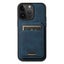 iPhone 14 Pro Max Suteni H16 Texture Leather Detachable Wallet Phone Case(Blue) Carousel 2