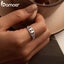 Womens 925 Sterling Silver Retro Iris Ring & Earrings Jewellery Set Fine Jewe... Carousel 6