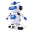 Musical Walking Dancing Robot Toy for Kids, Flashing Lights, 360 Body Spinning Carousel 3