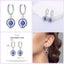 Womens 925 Sterling Silver Colourful Zircon Star Butterfly Devil's Eye Pendan... Carousel 4