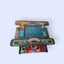 Cocktail Arcade Machine,3 sided model, local made. vatical+ horizontal Carousel 10