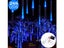 8 Tube 288 LEDs Solar Powered Meteor Light Christmas Decoration Lamp Blue Carousel 1