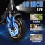 Promo! 750W 45km/h Seated Tubeless Tire Turning Indicator Electric scooter Carousel 5