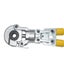 Pipe Crimping Tool Copper Crimper Tube Fittings Pressing Pliers W/ Box 7X Dies Carousel 7