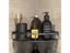 Bathroom Storage Rack No Drill Wall Mount Corner Shelf Shower Holder WC Shampoo Carousel 1