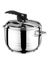 5 Lt. Flat Pressure Cooker Stainless Steel Induction Based One-Hand Opening Carousel 1
