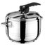 5 Lt. Flat Pressure Cooker Stainless Steel Induction Based One-Hand Opening Carousel 3