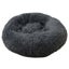 70 X 70Cm Soft Fluffy Pet Dog Cat Round Bed Grey Black Pet Beds HOD Health & Ho Carousel 1