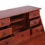 Secretary Desk Brown 78x42x103 Cm Solid Mahogany Wood Xntnao Carousel 5