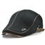 Men Casual Ancient England Knit Autumn And Winter Thick Warm Beret Black Carousel 1